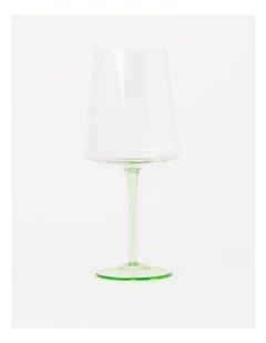 Jordan Wine Glass Set of 4 in Green