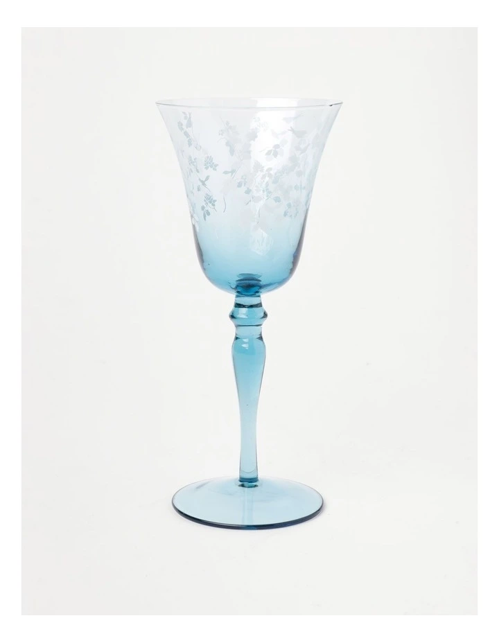 Heritage Somerton Wine Glass Set Of 4 In Blue MYER