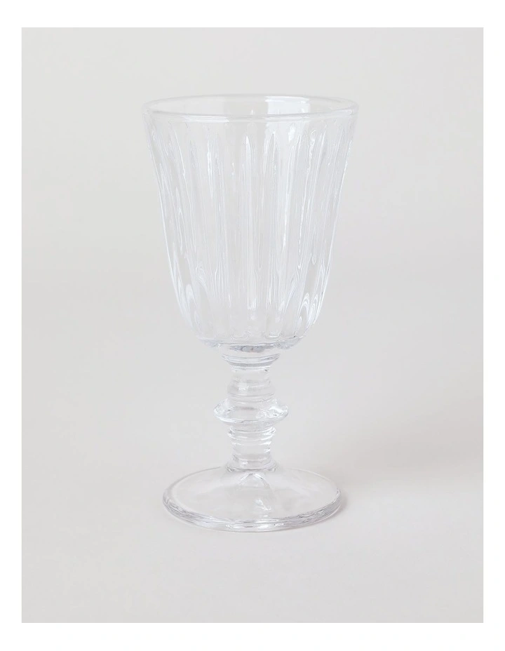 Jovan Wine Glass Set of 4 in Clear image 2
