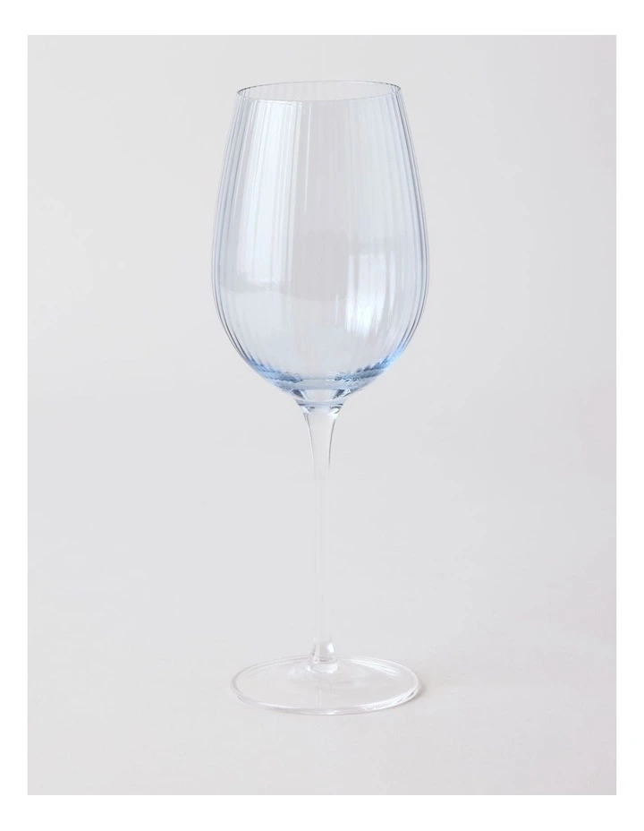 Mediterranean Wine Glass Set of 4 in Painted Colour image 2