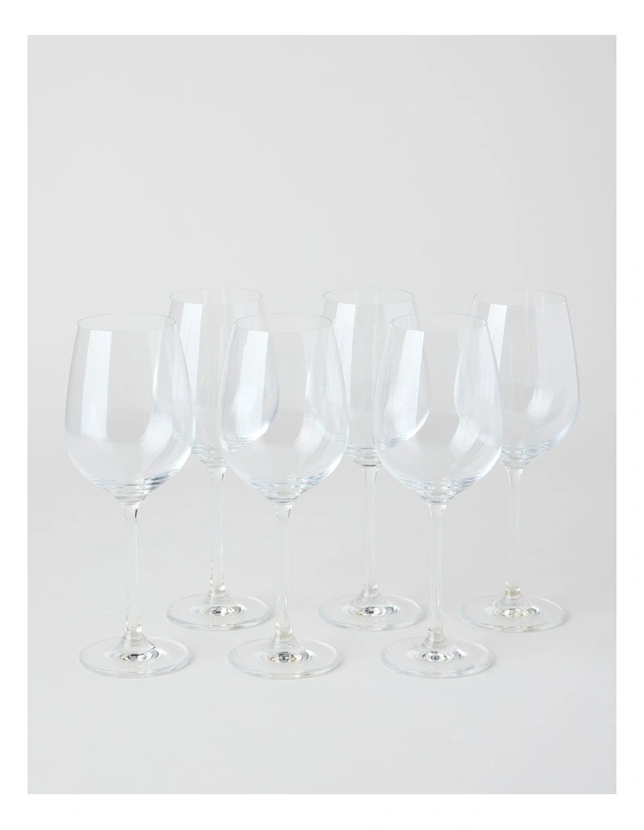 White Wine Glass 400ml Set of Six image 1