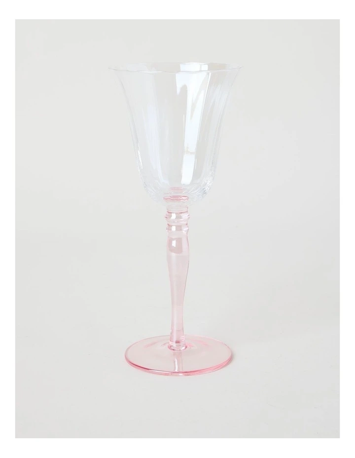 Maisie Wine Glass Set of 4 260ml in Pink image 3