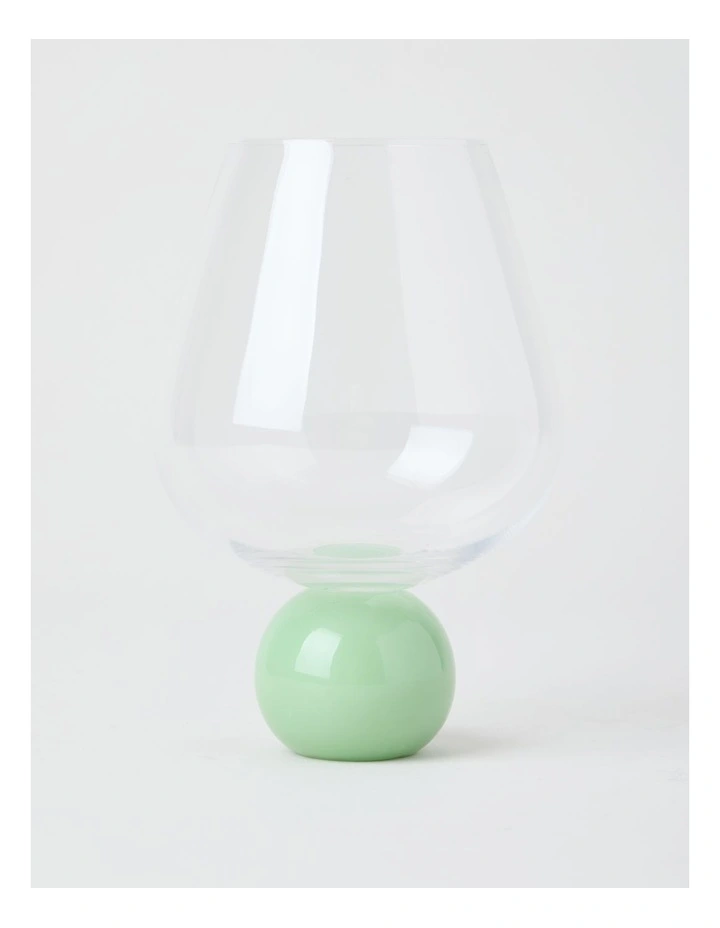 Bubble Wine Glass Set of 2 560ml in Green image 3