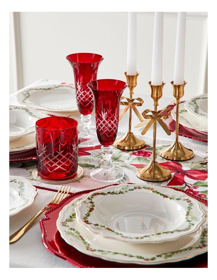 Heirloom Christmas Elouise Wine Glass Set of 4 270ml in Red image 2