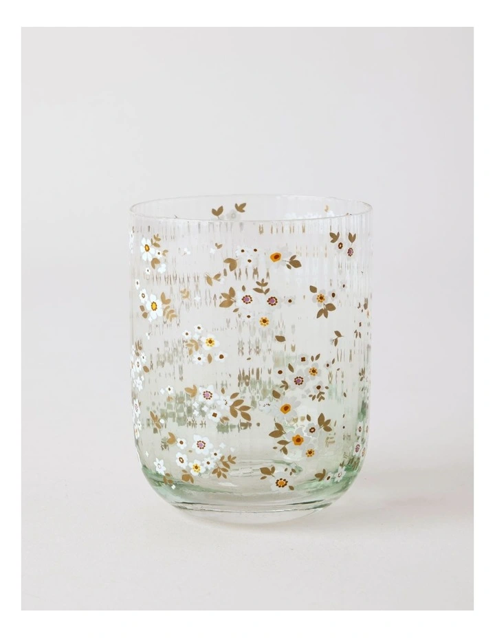 Jardin Floral Decal Tumbler 4pk in Green image 2