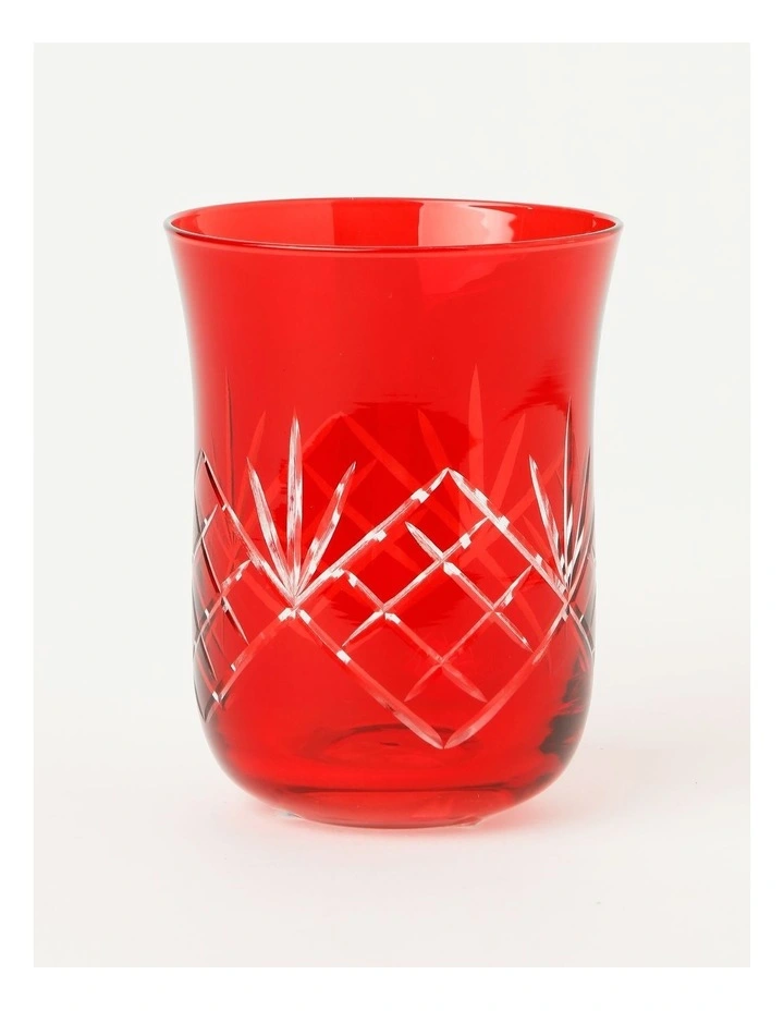 Traditional Christmas Tumbler Set of 4 in Red image 1