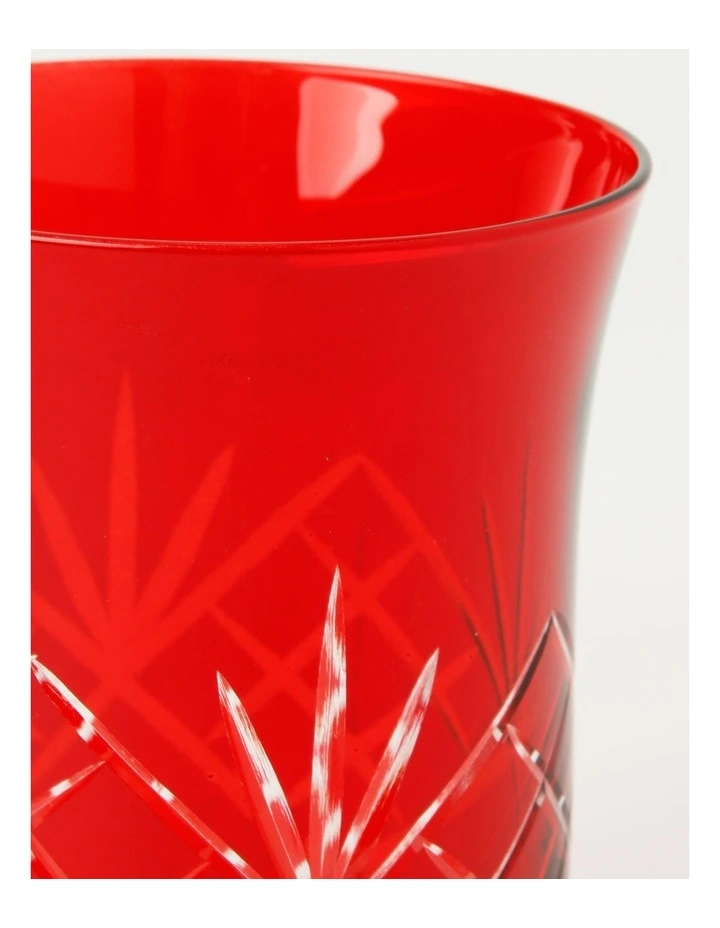 Traditional Christmas Tumbler Set of 4 in Red image 4