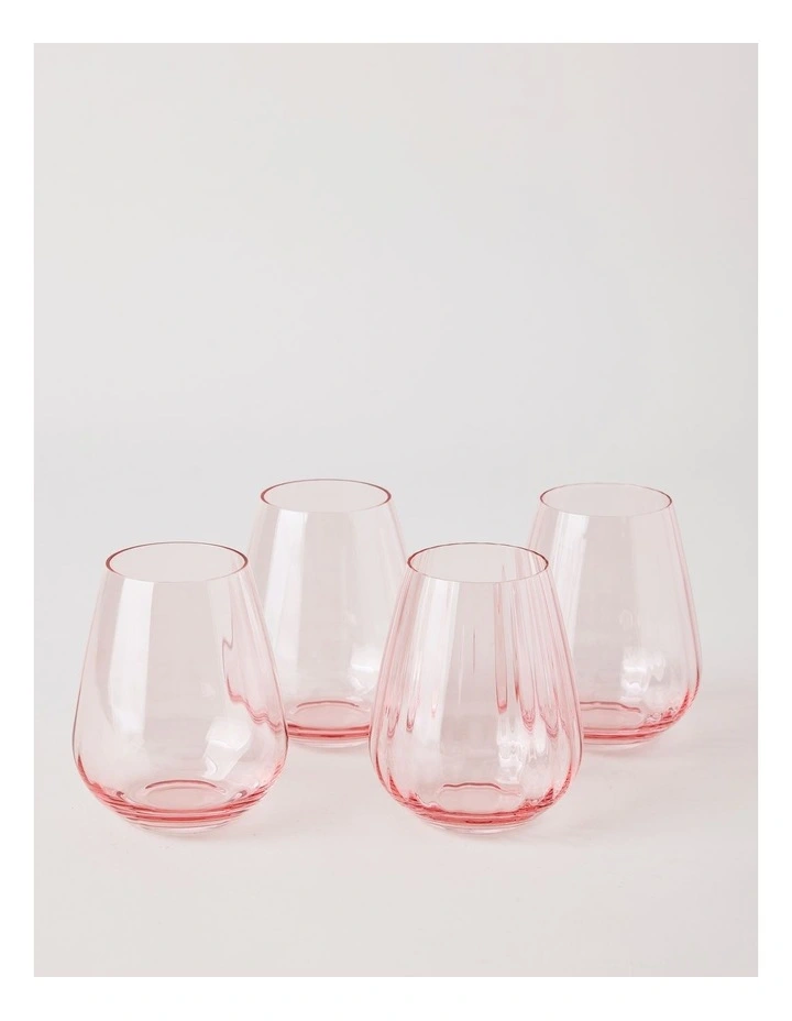 Cordelia Tumbler Set of 4 in Pink image 1