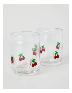 Cherry Tumbler 330ml Set of 2