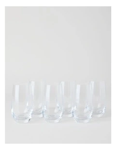 Highball Glasses 380ml Set of Six