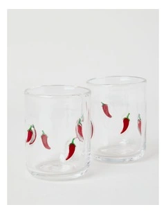 Icon Tumbler Chilli Set of 2 330ml