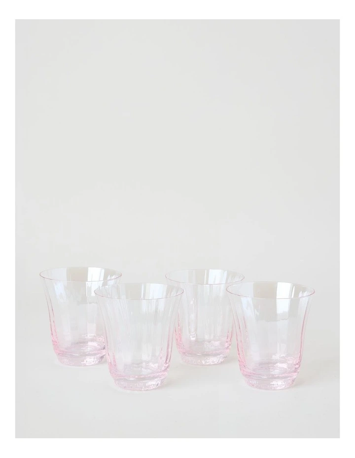Maisie Tumbler Set of 4 320ml in Pink image 1