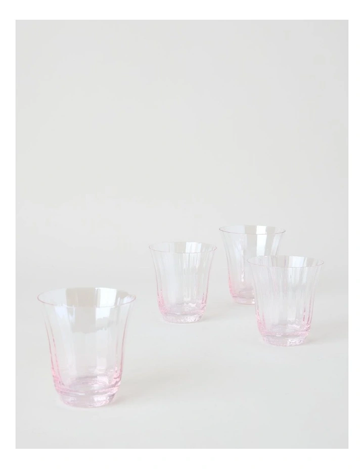 Maisie Tumbler Set of 4 320ml in Pink image 4