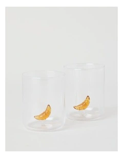 Icon Tumbler Croissant Set of 2 420ml