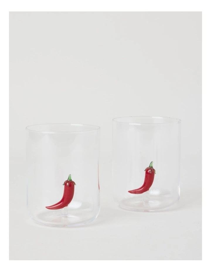 Icon Tumbler Chilli Set of 2 420ml image 1