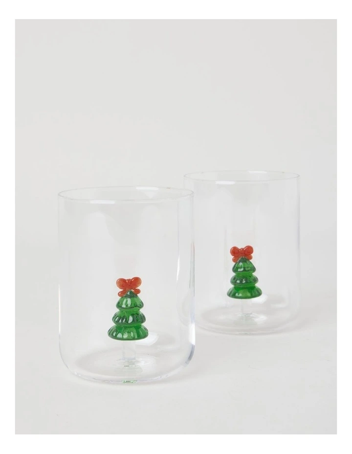Icon Tumbler Christmas Tree Set of 2 420ml image 1