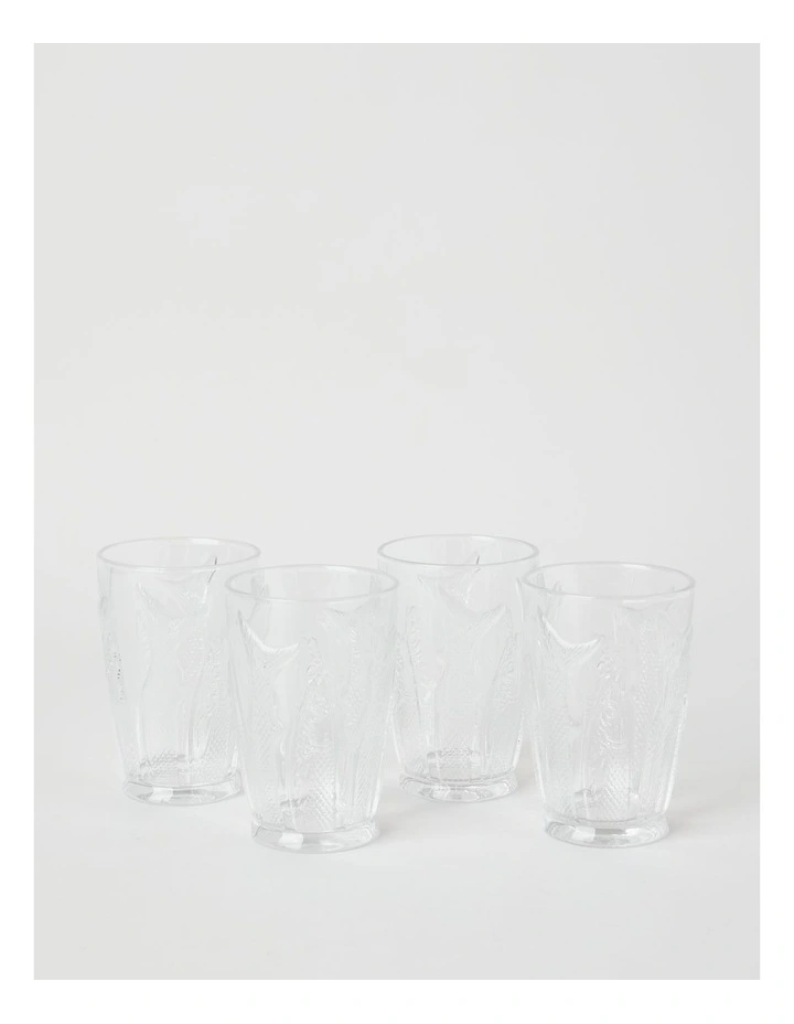 Airlie High Ball Set of 4 350ml in Clear image 1