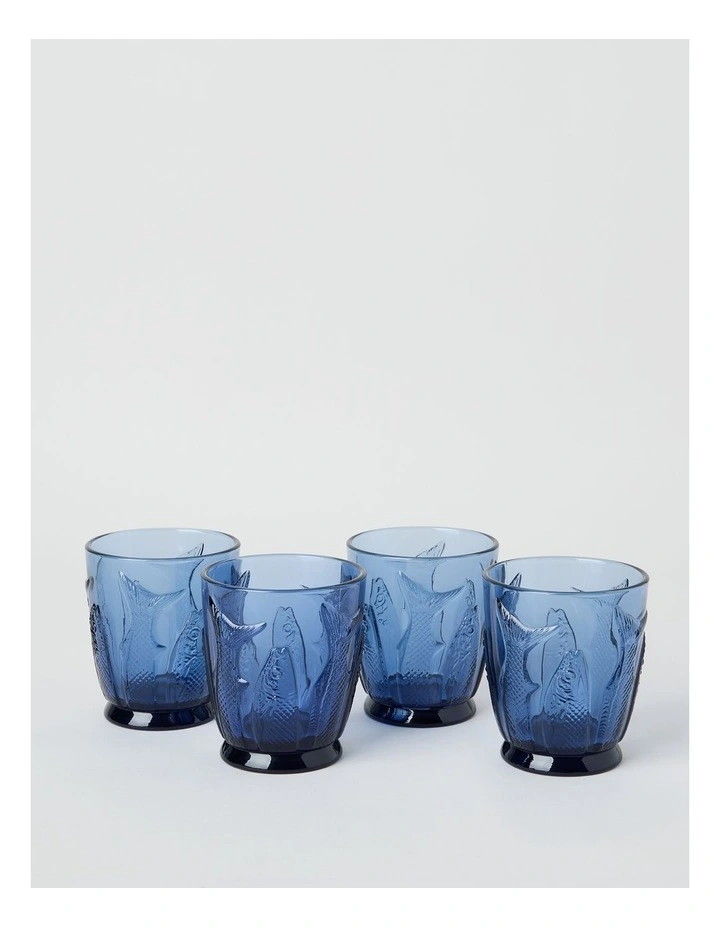 Airlie Tumbler Set of 4 250ml in Blue image 1