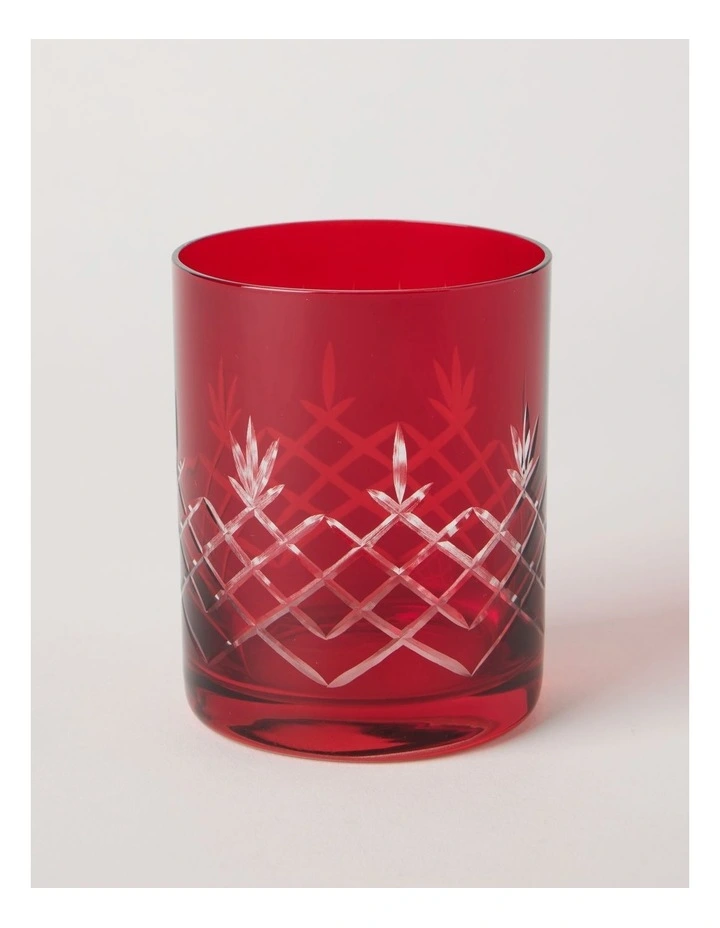 Heirloom Christmas Elouise Tumbler Set of 4 350ml in Red image 3