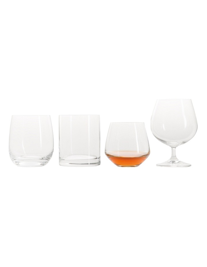 Vue Assorted Whiskey Glasses Set Of 4 Myer Assorted Whiskey Glasses Set Of 4 Image 1