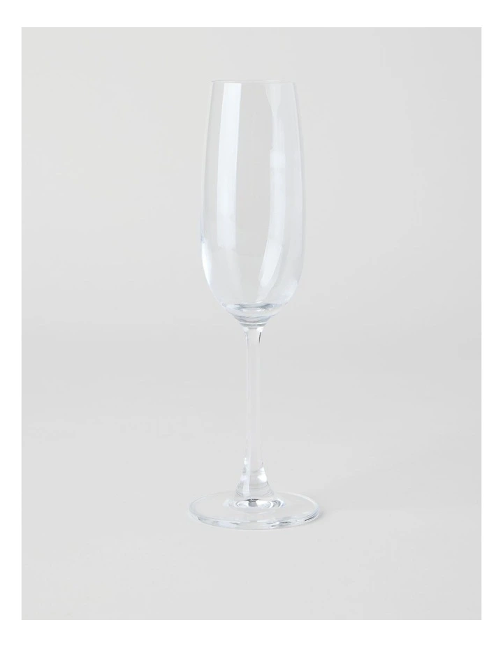 Flute Glasses 250ml Set of Six image 2