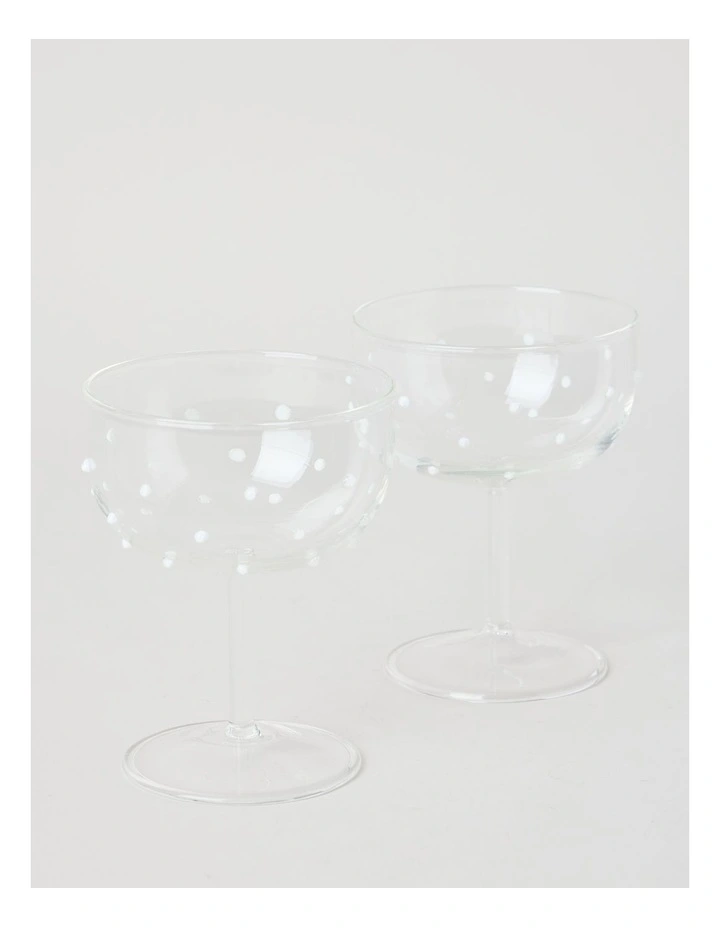 Pearl Martini Glass Set of 2 300ml image 4