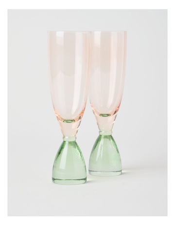 Pink and Green colour