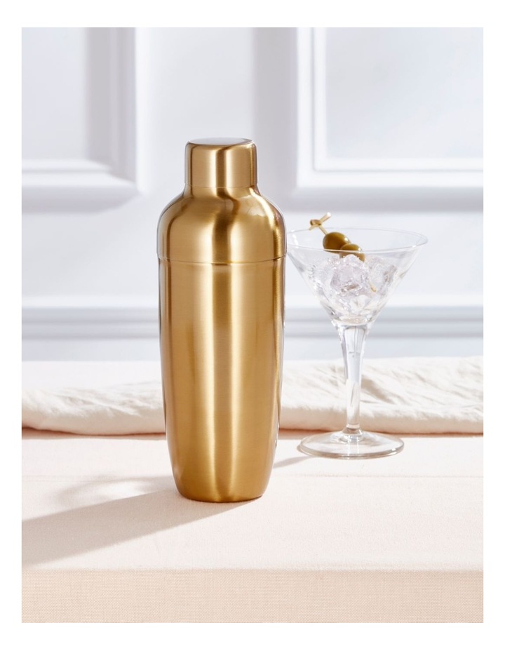 Heritage Gatsby Polished Cocktail Shaker in Gold MYER