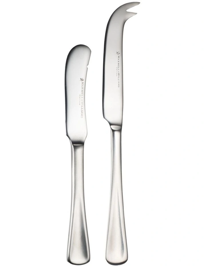 Cosmopolitan Cheese And Pate Set in Silver image 1