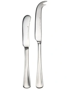 Cosmopolitan Cheese And Pate Set in Silver