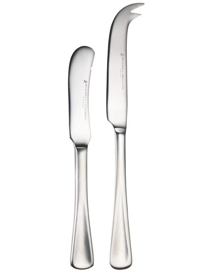 Cosmopolitan Cheese And Pate Set in Silver image 1