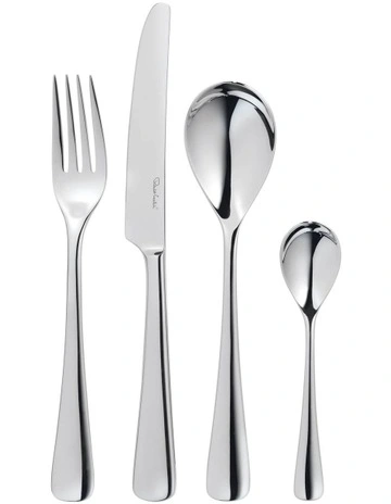 Malvern Cutlery Set 24 Piece in Silver