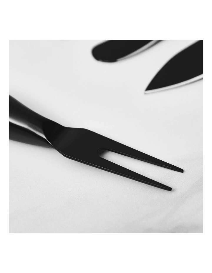 Cheese Knives Set Of 6 in Black image 6