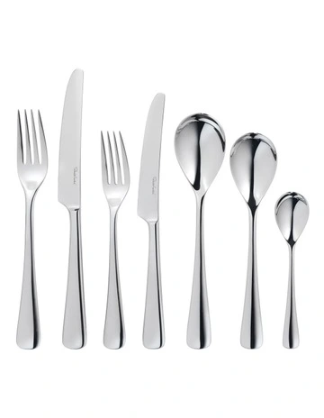 Malvern Cutlery Set 56 Piece in Stainless Steel