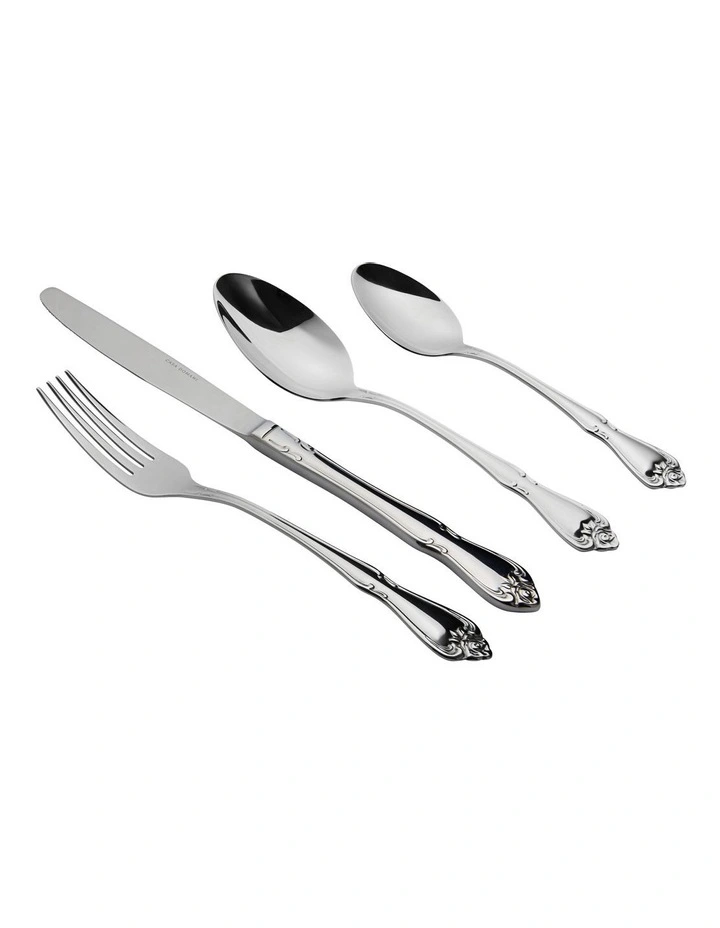 Rosabella Cutlery Set 16 Piece in Stainless Steel image 2