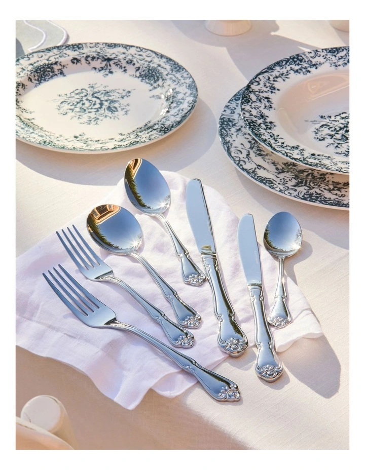 Rosabella Cutlery Set 16 Piece in Stainless Steel image 3