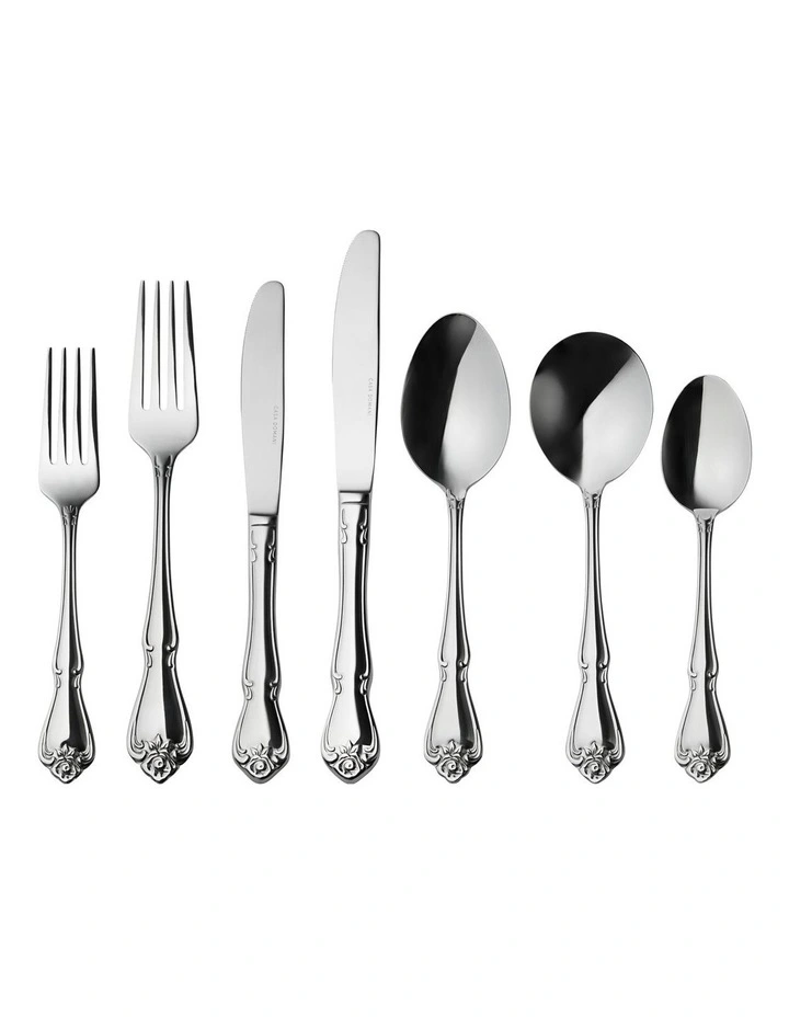 Rosabella Cutlery Set 56 Piece in Stainless Steel image 1