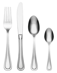 Barcelona Cutlery Set 16 Piece in Silver