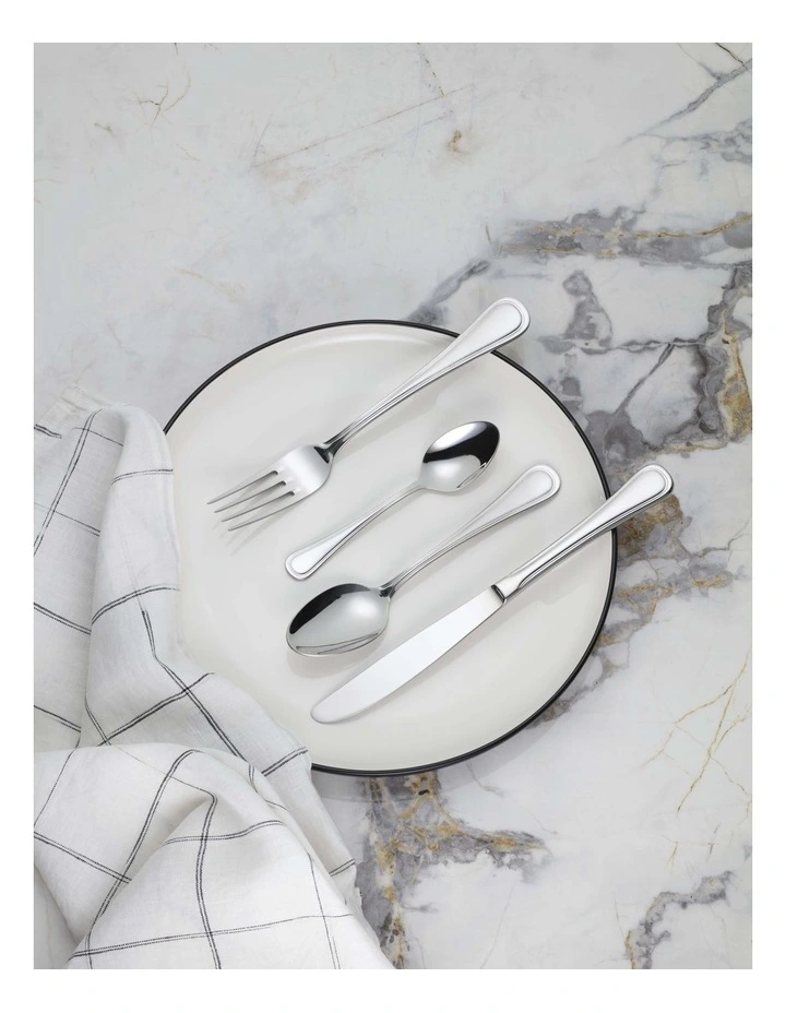 Barcelona Cutlery Set 24 Piece in Stainless Steel image 2