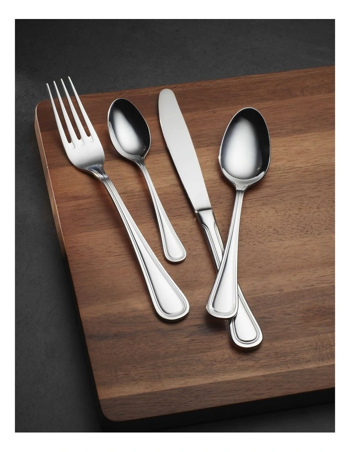 Barcelona Cutlery Set 24 Piece in Stainless Steel image 3