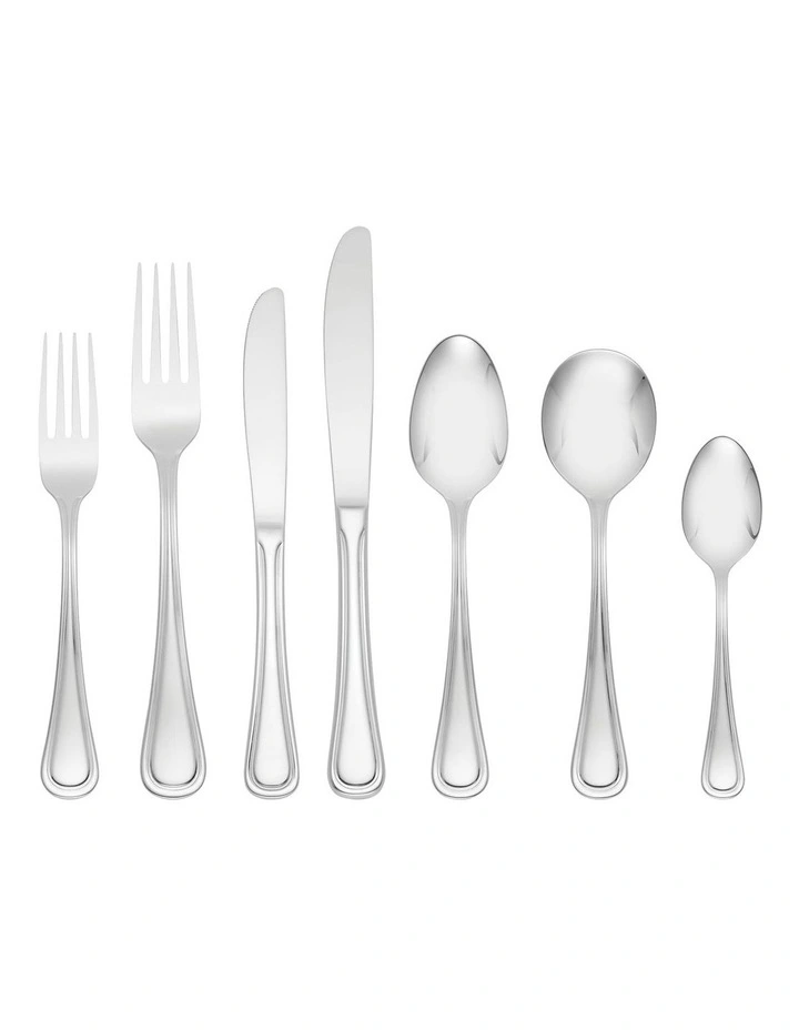 Barcelona Cutlery Set 56 Piece in Stainless Steel image 1