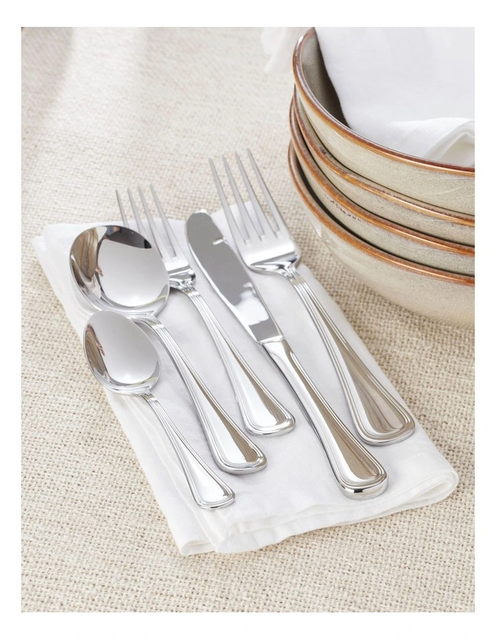 Barcelona Cutlery Set 56 Piece in Stainless Steel image 6