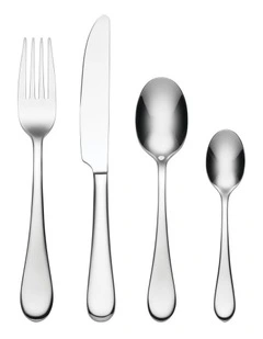 Icarus Cutlery Set 16 Piece in Stainless Steel