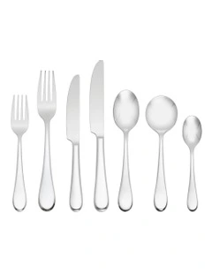 Icarus Cutlery Set 56 Piece in Stainless Steel
