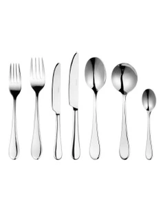 Icarus Cutlery Set 56 Piece in Stainless Steel