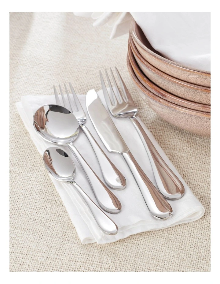 Icarus Cutlery Set 56 Piece in Stainless Steel image 5