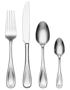 Voss Cutlery Set 24 Piece in Stainless Steel