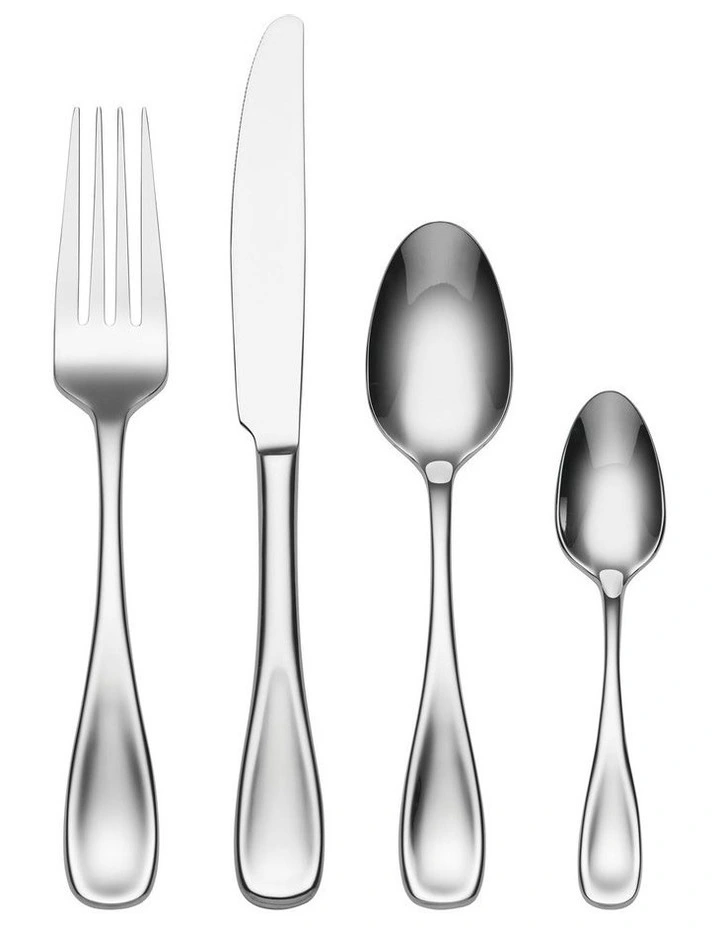 Voss Cutlery Set 24 Piece in Stainless Steel image 1