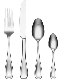 Voss Cutlery Set 24 Piece in Stainless Steel