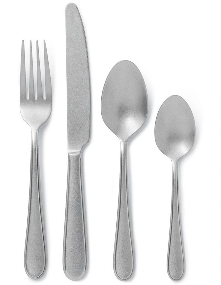 Big Love Classic Cutlery Set 16 Pieces in Silver image 1